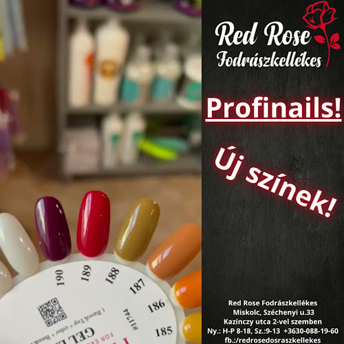 Nyitvatartás: Red Rose Fodrászkellékes