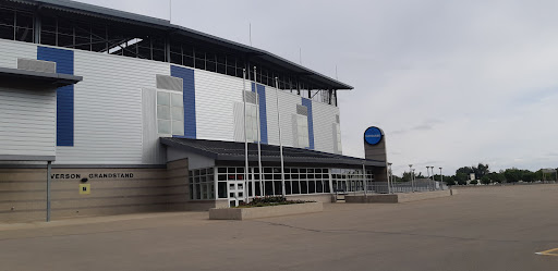 North Dakota State Fair Grounds Gate - E Logo