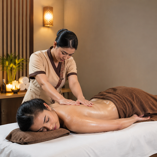 Dealing with muscle pain, stiffness, or body fatigue after long workdays? At Golden Thai Unisex S… post image