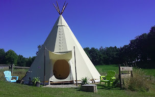Photo n°8 de Les Tipis de Cantales à Saint-Gérons (Terrain de camping)