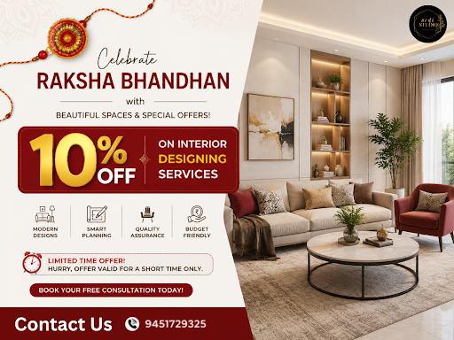 Special 10% OFF on Interior Designing Services post image