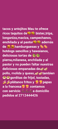 TACOS Y ANTOJITOS MAU - Thumbnail