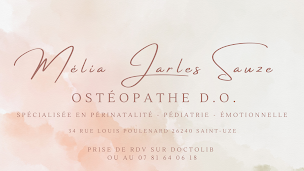 Photo n°5 de Mélia Jarles Sauze Ostéopathe D.O. à Saint-Uze (Ostéopathe)
