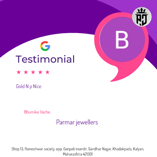Bhumika Vache shares her delightful experience at Parmar Jewellers in Kalyan! She loved the excep… post image