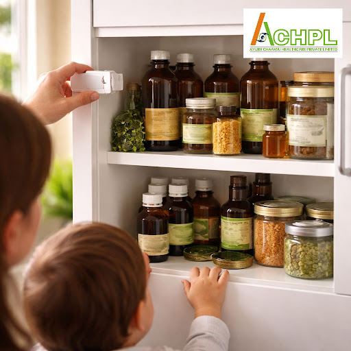 Ayurvedic remedies are powerful and effective, but they must be stored safely—especially in homes… post image