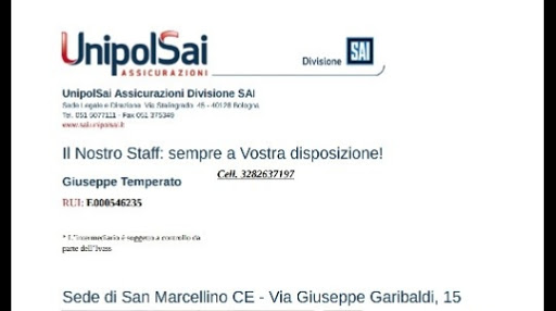 UnipolSai - Giuseppe Temperato - Thumbnail