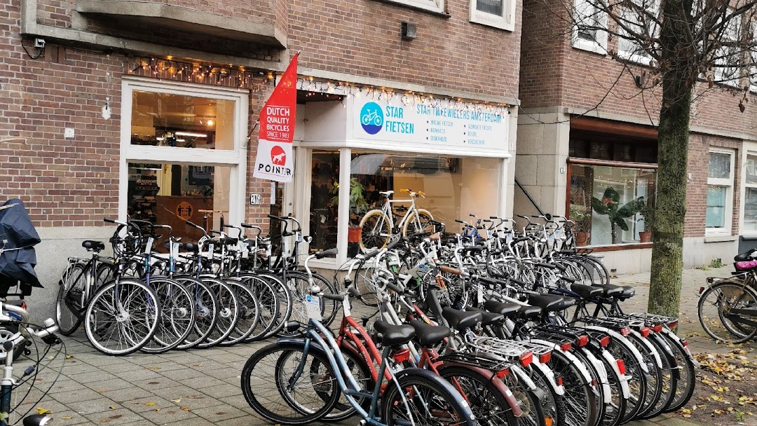 Disco kasteel Leesbaarheid Fietsen winkel Rijnstraat: Star Tweewielers - Fietsenwinkel in Amsterdam