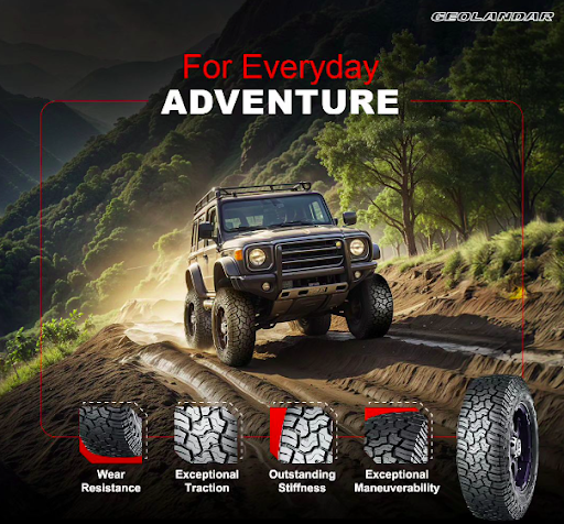 Ready for any adventure Engineered to withstand the toughest conditions, Geloandar tyre offers un… post image