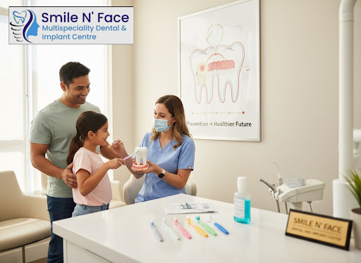 Healthy smiles start with prevention. At Smile N' Face Dental And Implant Center in Azam Nagar, B… post image