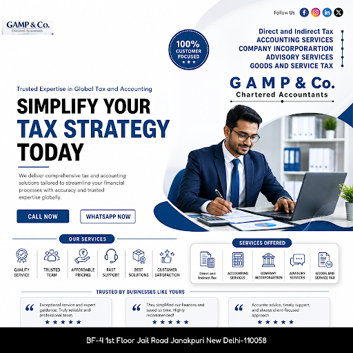 G A M P & Co. Chartered Accountants provides expert advisory services on direct and indirect taxe… post image