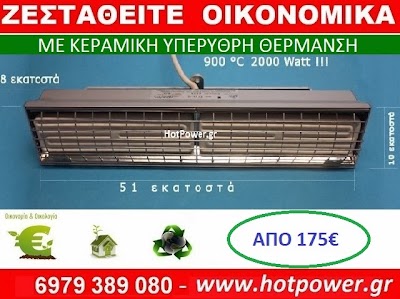 Photos of &Kappa;&epsilon;&rho;&alpha;&mu;&iota;&kappa;ή &Upsilon;&pi;έ&rho;&upsilon;&theta;&rho;&eta; &Theta;έ&rho;&mu;&alpha;&nu;&sigma;&eta; &kappa;&alpha;&iota; &Psi;ύ&xi;&eta; HotPower