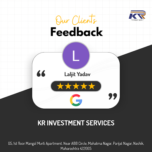 Laljit Yadav from Nashik shares his exceptional experience with KR INVESTMENT SERVICES. He loved… post image