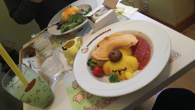 Pompompurin Cafe Harajuku