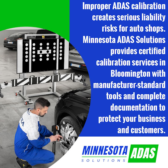 Minnesota ADAS Solutions Certified Calibration Services in Bloomington