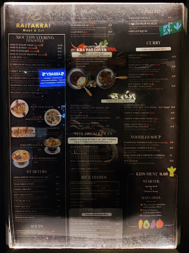 Raitakrai Thai Restaurant Open Times