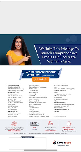Rathyatra Special 15% OFF on women's Health Packag. post image
