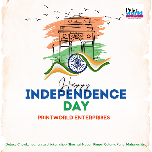 Wishing you a freedom-filled Independence Day from Printworld Enterprises, Pune! Celebrate with c… post image