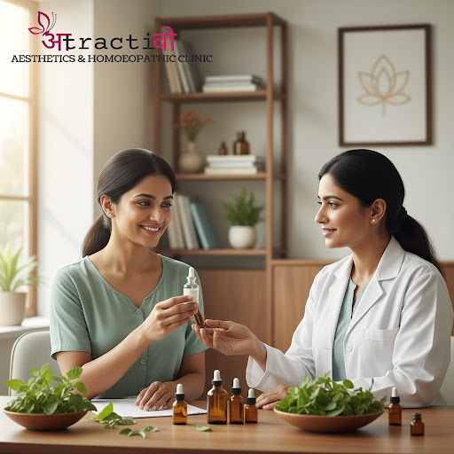 Healthy, glowing skin needs more than quick fixes. At Atractivo Aesthetics and Homoeopathic Clini…