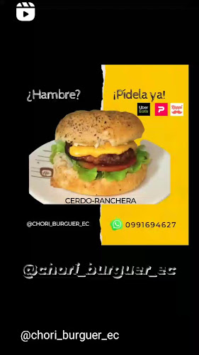 Opiniones de Chori-burguer_ec en Guayaquil - Hamburguesería