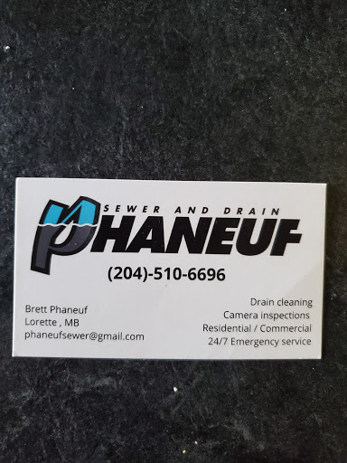 Phaneuf sewer and drain cleaning - Thumbnail