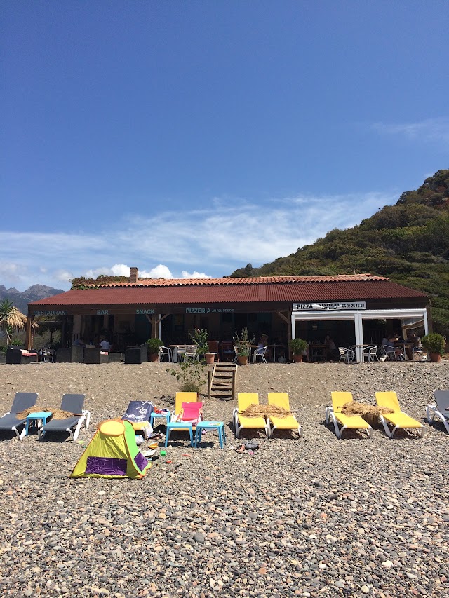 Belle plage de galets