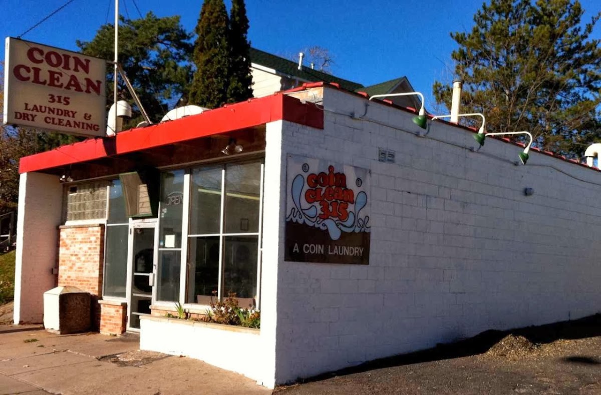 Self-service laundry at Coin Clean Laundry, Minneapolis, MN