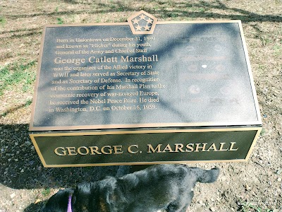 George C Marshall Memorial statue