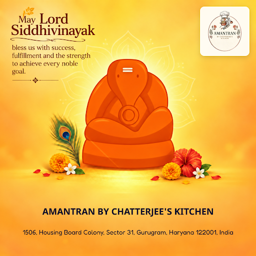 Experience divine flavors near me Tiffin service by Amantran at Chatterjee's Kitchen, delivering… post image