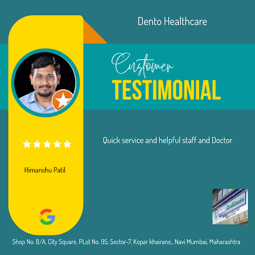 'Himanshu' was impressed by the exceptional service at Dento Healthcare, a top-rated dental clini… post image