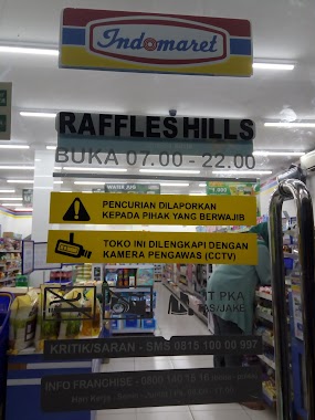 indomaret raffles hills, Author: Hendra Kurniawan