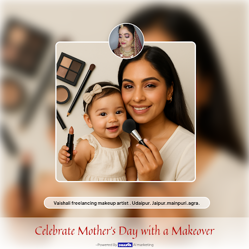 Treat your mother like a queen this Mother's Day! Trust the expertise of Vaishali, the best makeu… post image