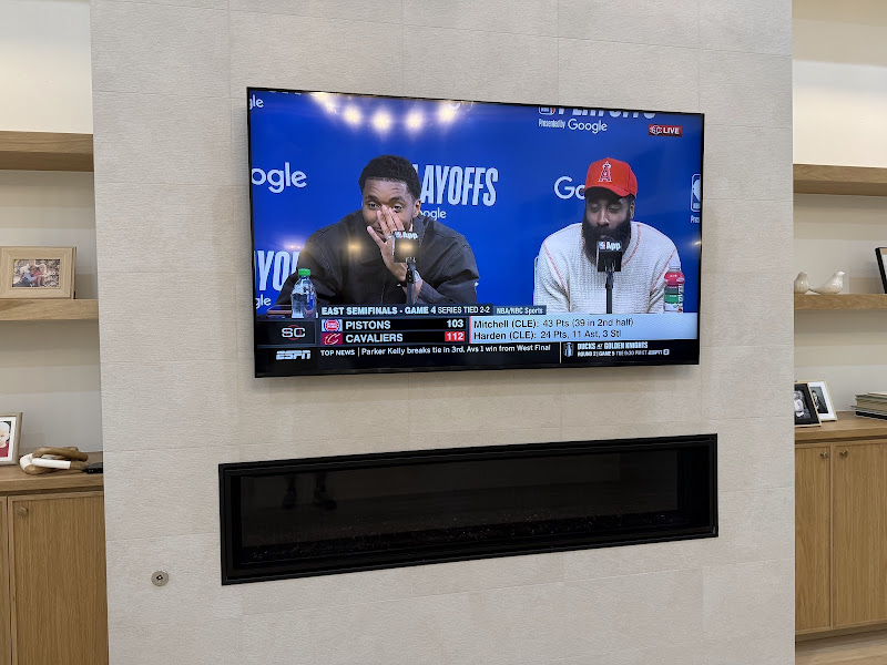 ProMount TV installation project in Sacramento