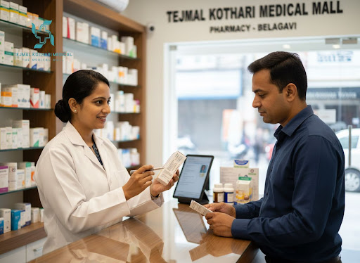 At Tejmal Kothari Medical Mall in Belagavi, our qualified pharmacists do much more than just hand… post image