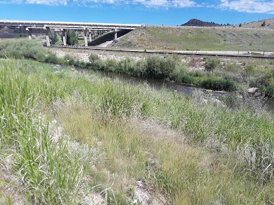 Walking Trail Continues West From Rocker To Warm Springs