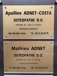 Photo n°9 de ADNET Mathieu - COSTA Apolline - Cabinet de Kinésithérapie et d'Ostéopathie à Nice (Ostéopathe)