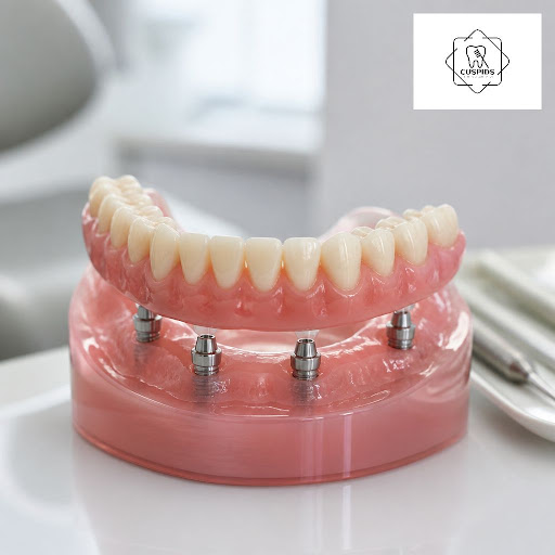 Tired of loose, uncomfortable dentures that move when you talk or eat? At Cuspids Dental Clinic i… post image