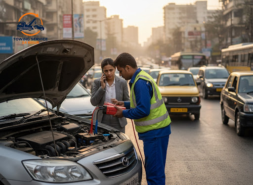 Caught in bumper-to-bumper Mumbai traffic and your car suddenly won’t start? Towing Service 24 ho… post image