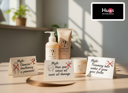 Are hair treatments really harmful, or is it just salon gossip? At Hues Salon in Kalwa, Thane, we… post image