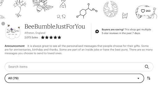 Bee Bumble - Visual