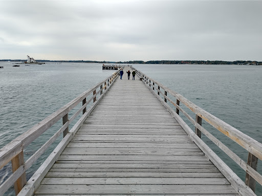 Whaleback Light Observation Point, Fort Foster Park Pier - Thumbnail