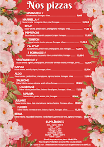 Menu Pizzeria Bar du Vieux Moulin Page 4