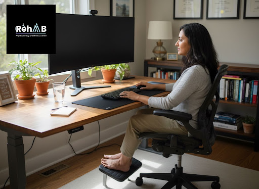 Spending long hours at your desk in Vasant Kunj or nearby? Poor posture and an incorrect workstat… post image