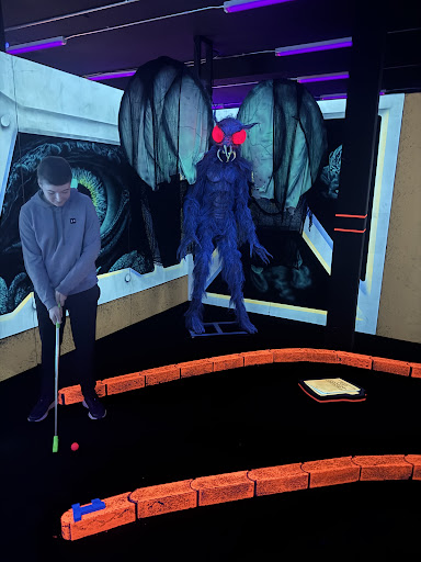 Mothman Blacklight Mini-Golf Gallery - United States