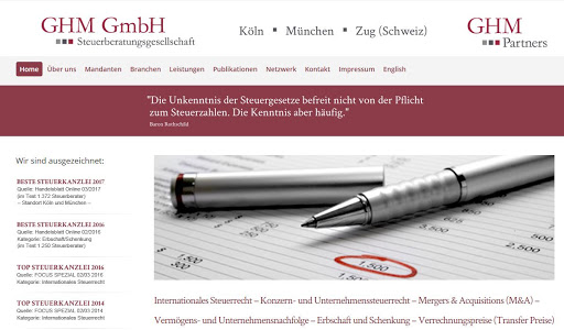 GHM GmbH Steuerberater Unternehmen Köln internationales Steuerrecht - Thumbnail