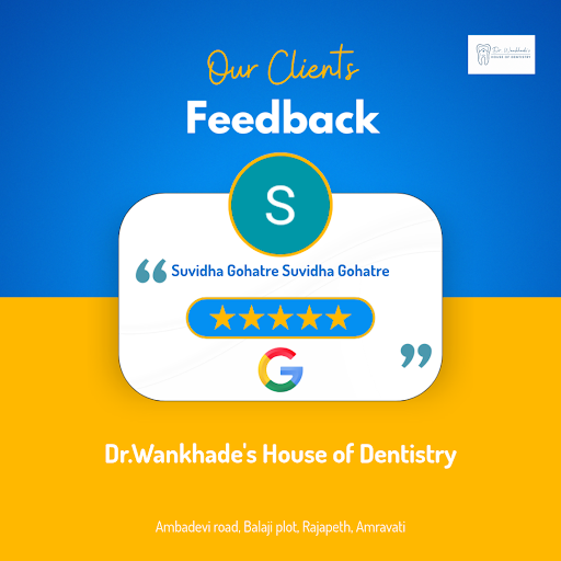 Suvidha Gohatre's exceptional experience at Dr.Wankhade's House of Dentistry in Amravati! She fou… post image