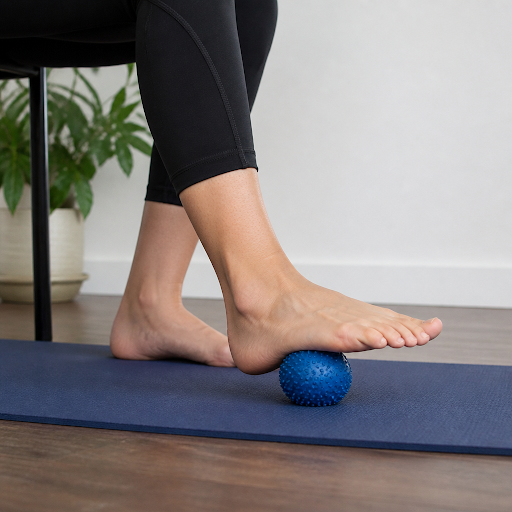 Heel pain slowing you down? Plantar calcaneal spur can make every step painful, but the right mov… post image