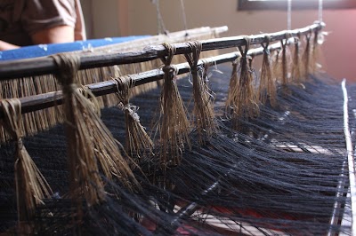 Photos of Viengkeo hand-woven textiles