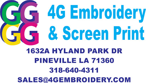 4G Embroidery and Screen Print