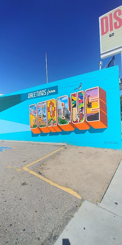 Greetings from Burque mural