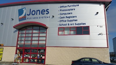 Photos of Jones Business Systems; Carlow School books